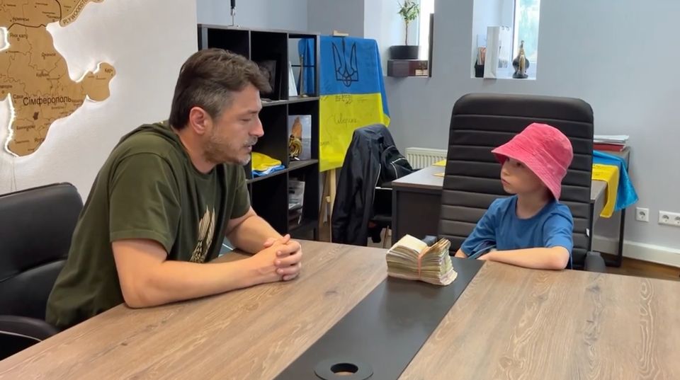 8-Years-Old Donates to Charity Fund