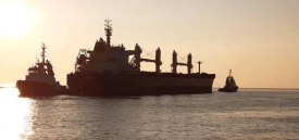 57,000 Tons of Corn Left to the UK, Ireland, and Turkey