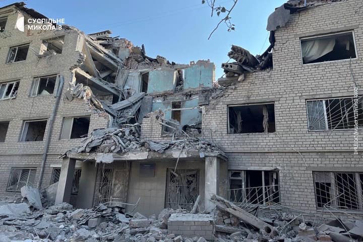 More Shelling in Mykolayiv