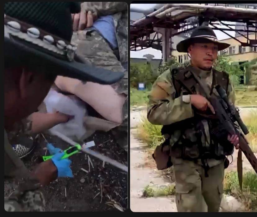 Occupiers Sadism: russian Soldier Castrates Ukrainian Prisoner of War