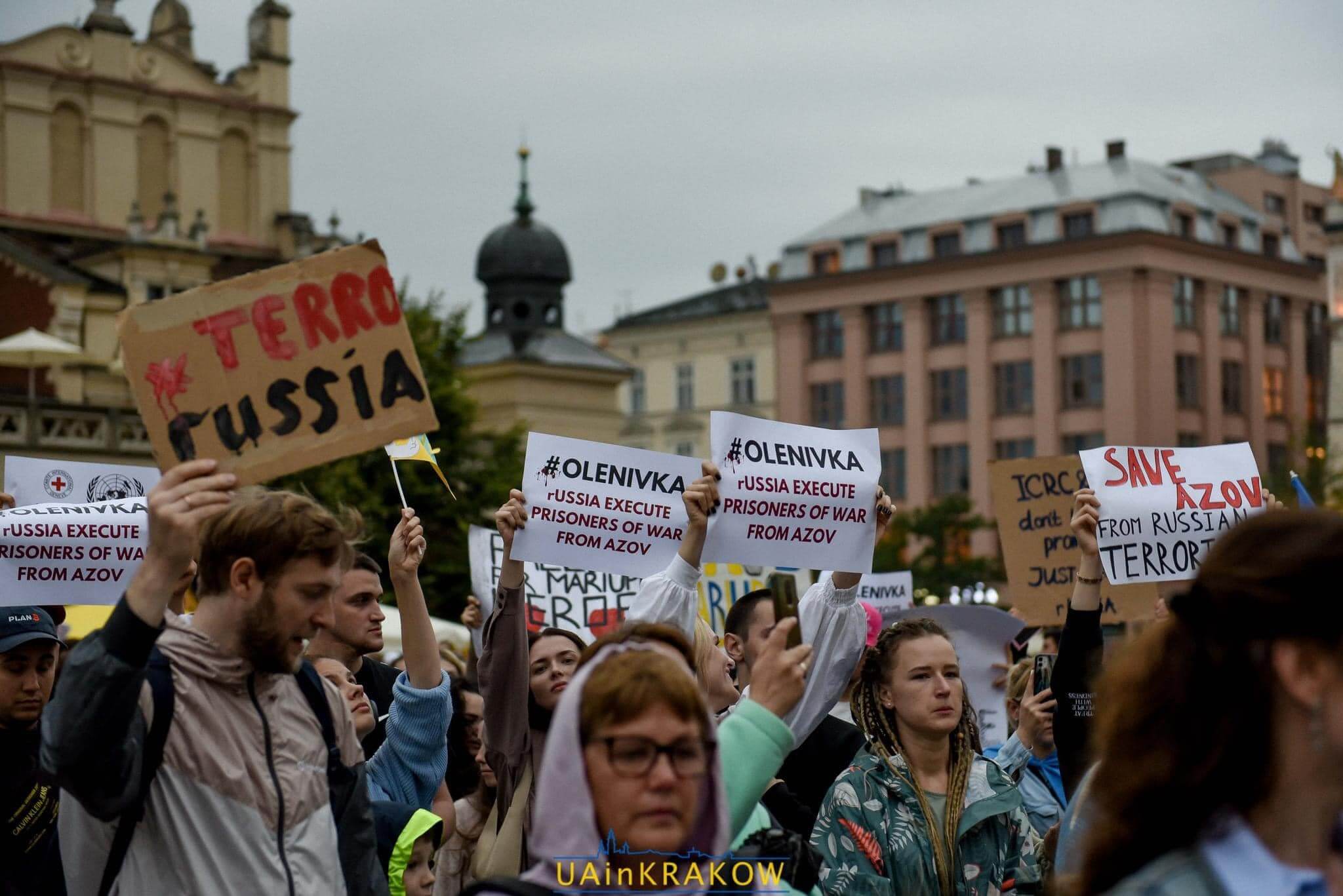 World Reacts to Mass Murder in Olenivka