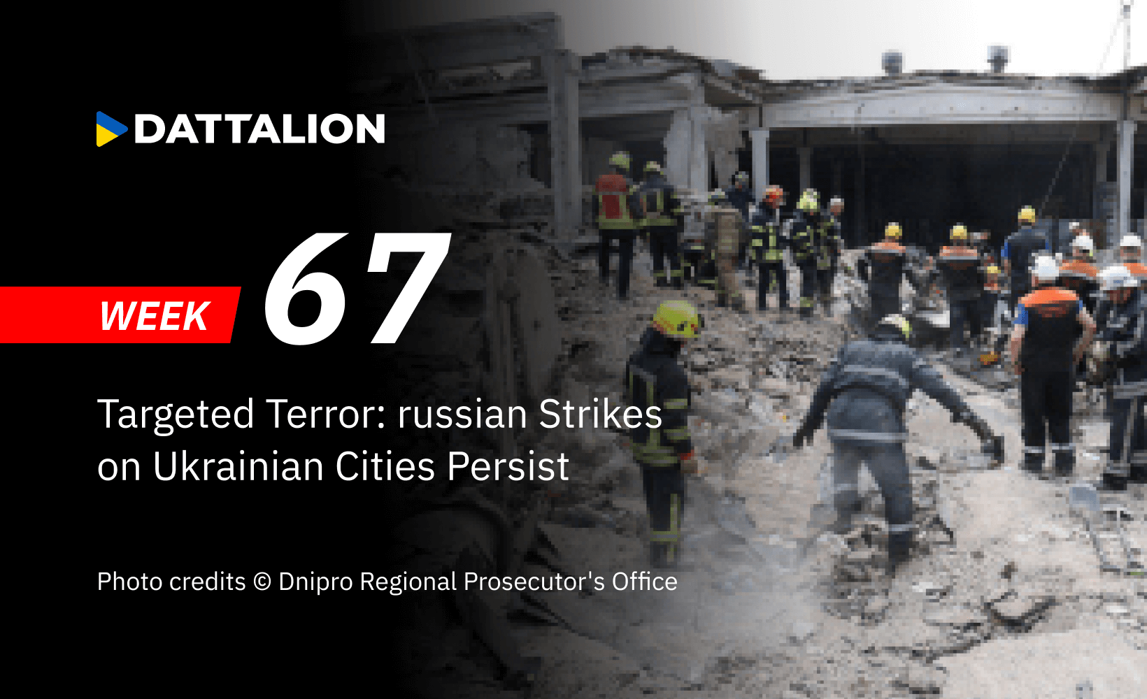 Targeted Terror: russian Strikes on Ukrainian Cities Persist￼