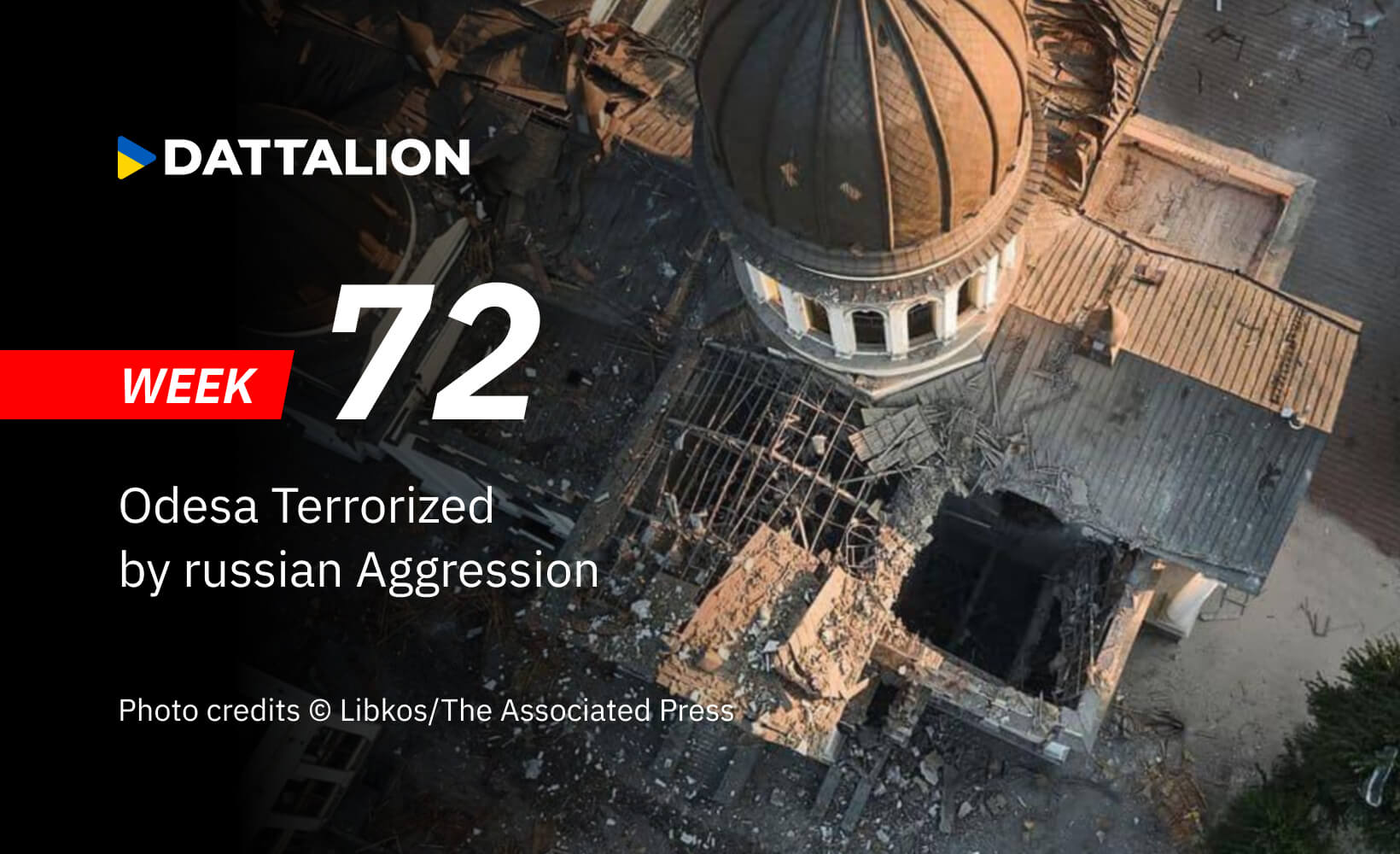 Odesa terrorized by russian aggression￼